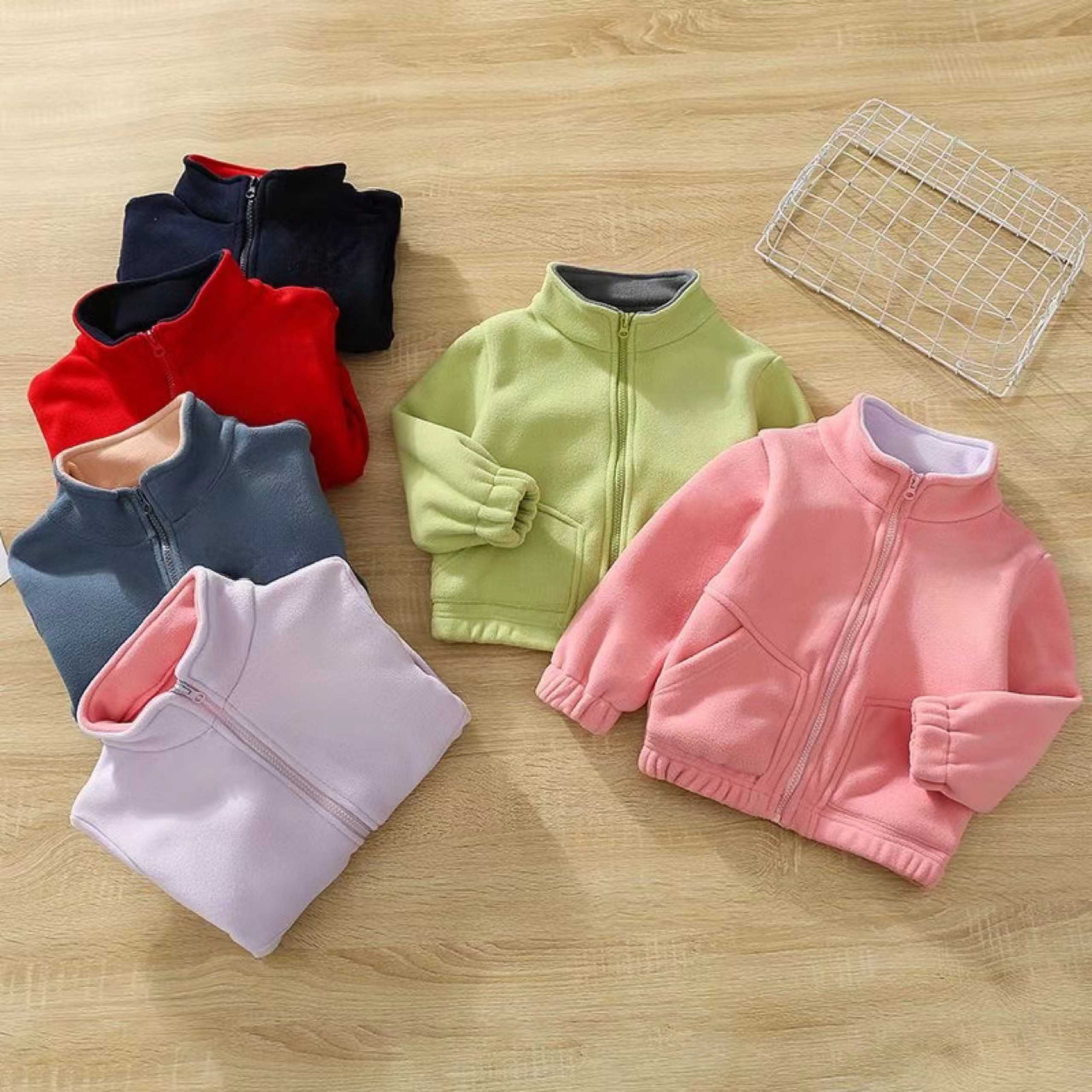 【主播推荐】【顾奈】摇粒绒外套男女童春秋冬卫衣校服神器