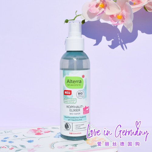 Alterra有机舒缓头皮营养喷雾
