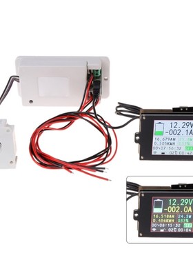 DC 500V 100A 200A 500A Wireless Voltmeter Ammeter Coulometer