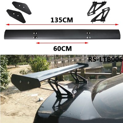 Universal 135cm Lightweight Aluminum Car Spoiler Wing Small