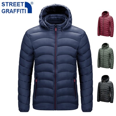 Men 2021 Winter Brand Warm Waterproof Thick Jacket Parkas Co