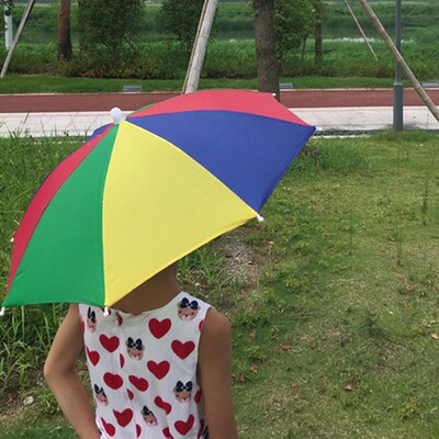 ALWAYSME Folding Diameter Elastic Band Fishing Headwear Umbr