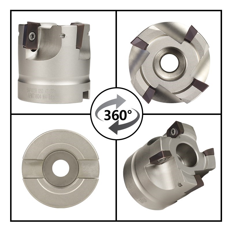 BAP400R50-22-4T Lathe Milling Cutter With Carbide Insert APM