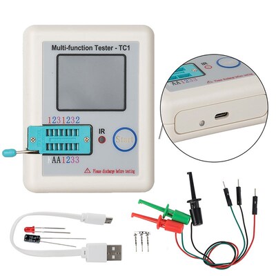 LCR-TC1 Transistor Tester ESR Diode Triode Capacitance MOS/P