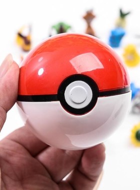 1pc Pokemon Pokeball + 1 free Random Pikachu Action Figure T