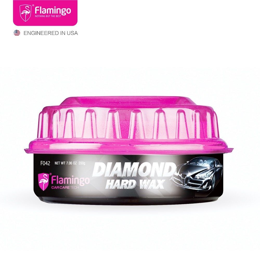 200g carnauba diamond hard crystal car polish wax nano coat