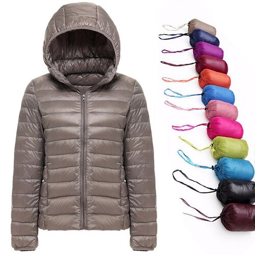 2020 New 90% Duck Down Jacket Women Autumn Winter Coat Lady