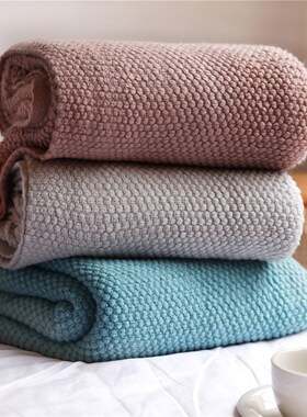 Soft Warm Knit Blanket Winter Sheet Bedspread Sofa Throw 127