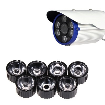 10 Pcs 5/15/30/45/60/90/120 Degree Lens Reflector Collimator