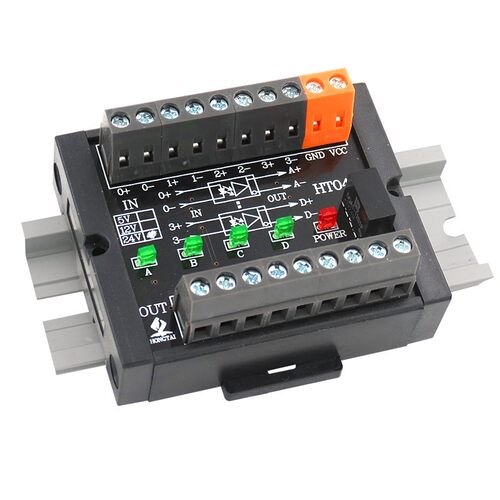 4 channels Single-ended to differential Converter 10MHz HTL