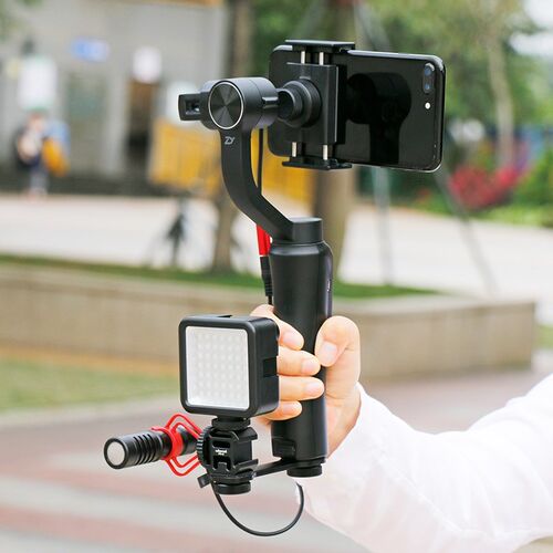 Metal Extention Bar w/ 3 Cold Shoe Mount 1/4 inch Adapter f