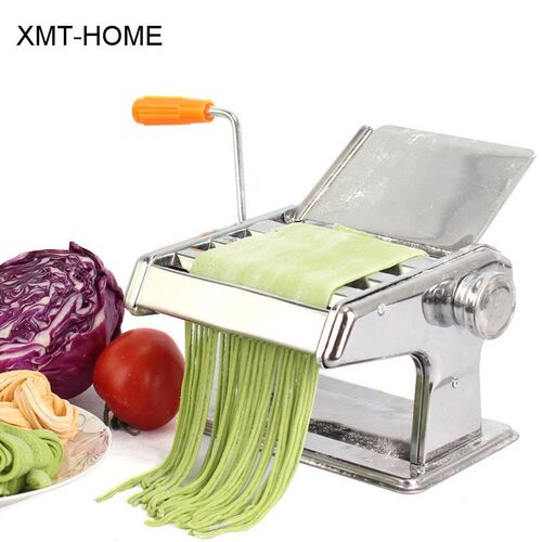 XM-HOME Stainless steel manual pasta noodle machine dumpling