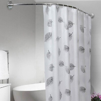 12 PCS BATH Shower Curtain Poles Rod Rail Stainless Steel Ho