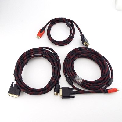 1080P Male To 24+1 Pin Male Video Connector Wire HDMI-compat