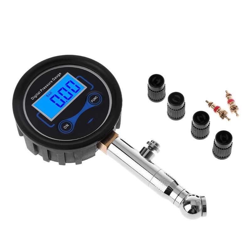 LCD Digital Tire Pressure Gauge 0-200PSI Car Tyre Air Pressu