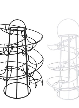 Deluxe Modern Spiraling Dispenser Rack - Chrome Plated Frees