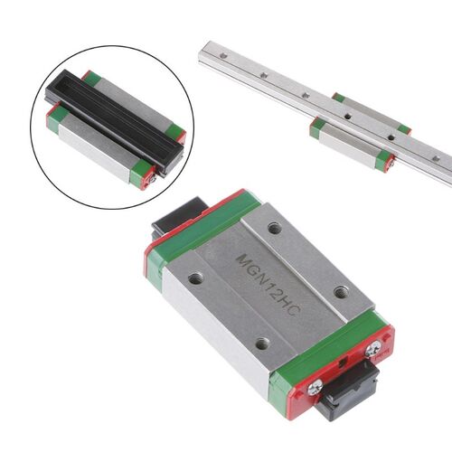 Steel MGN12H Liner Sliding Block, a 3 d Printer is suitable