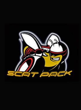 2PCS Super Bee Logo Car Door Laser Projection Welcome Atmosp