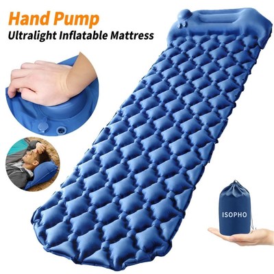 Hand Pump Portable Self-Inflating Sleeping Pad Waterproof Du