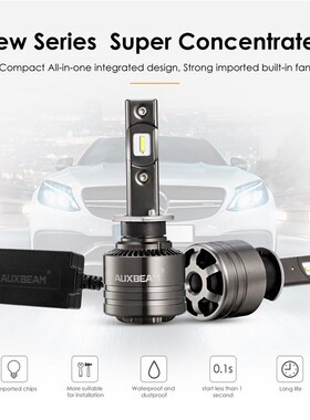 Auxbeam 12/24V 70W 6500K Car LED Headlight Bulbs Auto Headla