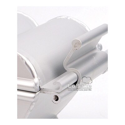 Big heart 10cm long cylinder open-closing thick anodizing al