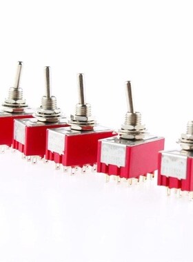 oggle switch MTS-403 4PDT ON-OFF-ON 3 Files 12 Feet 6A 125VA