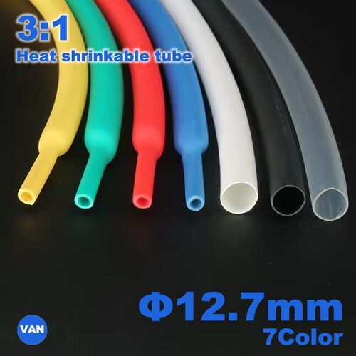 12.7mm 1meter 31Heat Shrink Tube with Glue ratio Dual Wall