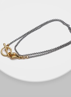 Amorita boutique Fashion matching color gold plating Circle