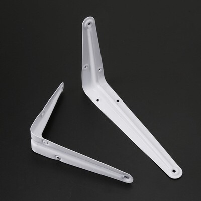 L Shape Right Angle Shelf Bracket Tripod Shelving Supports 6