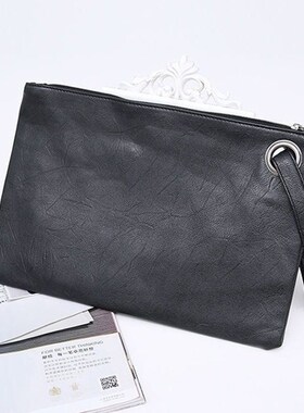 Fashion Solid Handbag Women's Clutch Bag Leather Women Envel