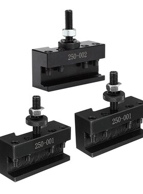 3 Pcs Quick Tool Change Holder Turning Facing Lathe Parting