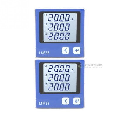 1 pcs Voltage Tester LNF33/ LNF33-C Digital LCD Display Thre