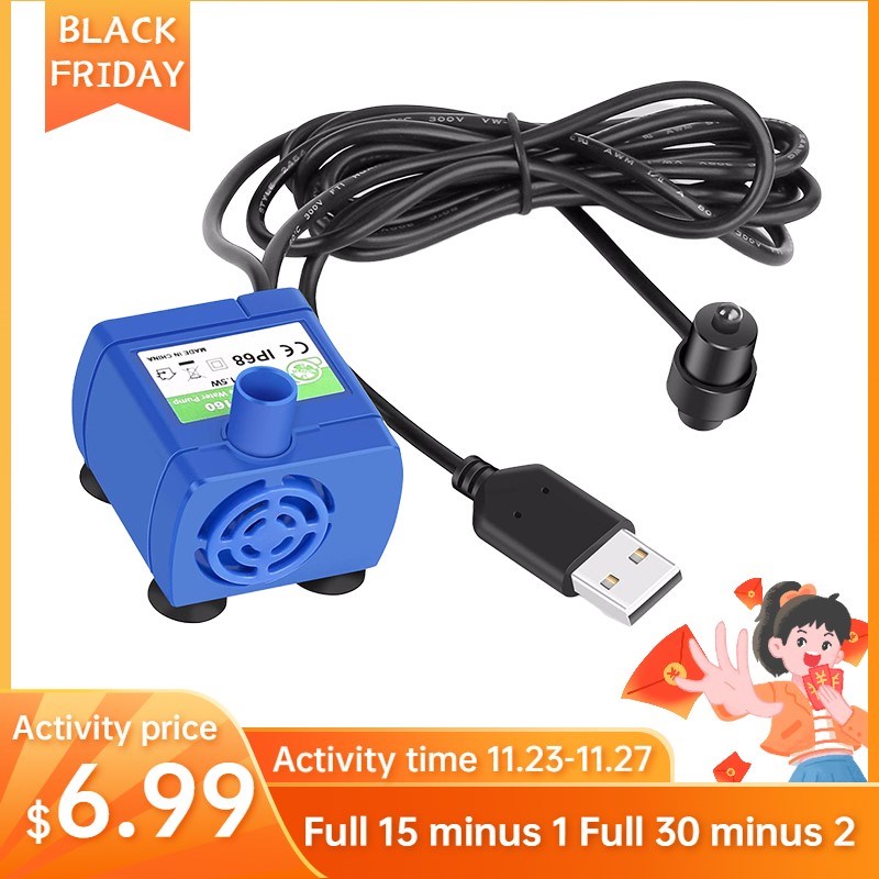 USB Interface Unique Designed Blue Pump DR DC160 with Led B