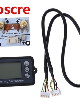 DC 8-80V 50A Battery Coulometer TK15 Battery Tester for LiFe