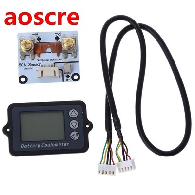 DC 8-80V 50A Battery Coulometer TK15 Battery Tester for LiFe