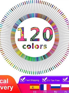 UP to 120 Colors Felt Tip Pens Colouring Pens for Adults Pa
