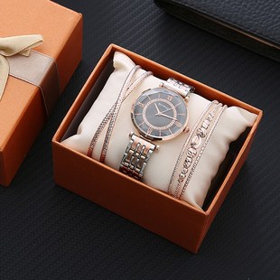3Pcs Gift set box watches for women fashion design women's b