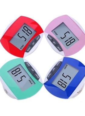 Step Counter Fitness Digital Pedometer Waterproof Step Movem