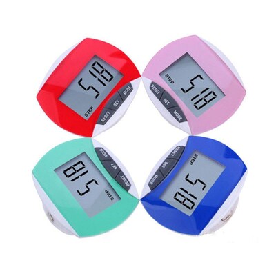 Step Counter Fitness Digital Pedometer Waterproof Step Movem