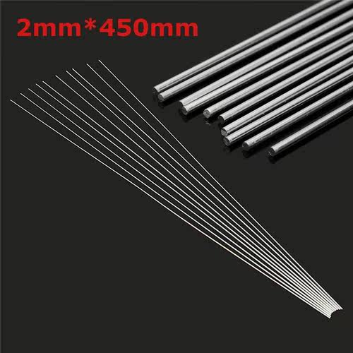 10pcs 2mmx450mm Aluminium Low Temperature Welding Brazing Ro