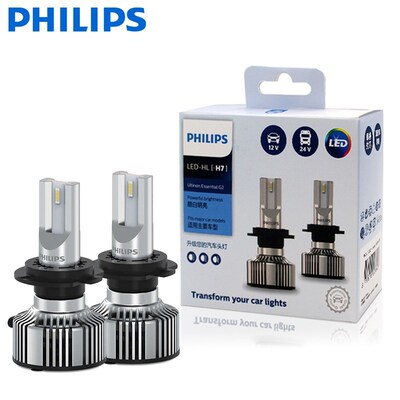 2X  ltinon Essential G2 LED 6500K H7 12/24V 20W PX26d Far an