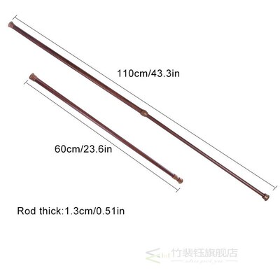 Pole-Rod-Hanger Accessories Curtain-Rods Tension Extendable
