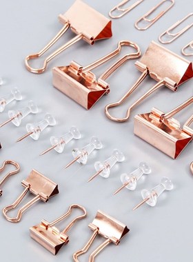 72pcs/box Metal Paper Clip Multipurpose Thumbtacks Document