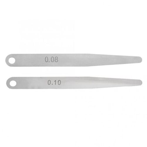 5 pcs 0.08mm/0.1mm Thickness Feeler Gauge Metric Filler Thic