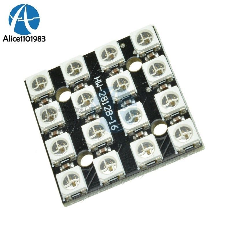 16 Bits LED RGB Lamps WS2812B WS2812 5050 RGB LED With Integ