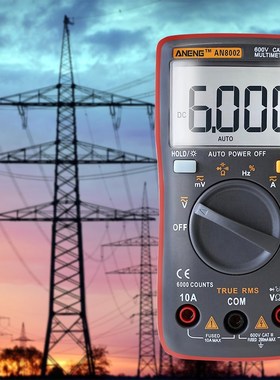AN8002 Digital Multimeter 6000 Counts Multimetro Multitester