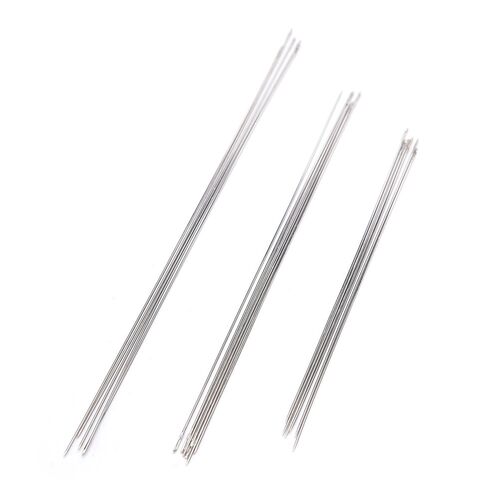 40PCS Beading Needles Threading Cord Fine Jewelry Tools 适用