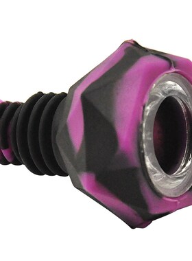 TOPPUFF 19MM Male FDA Silicone Bowls With Glass Bowl Tobacc