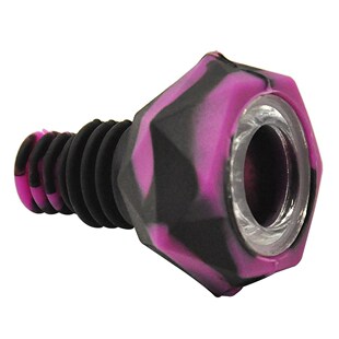 TOPPUFF 19MM Male FDA Silicone Bowls With Glass Bowl Tobacc