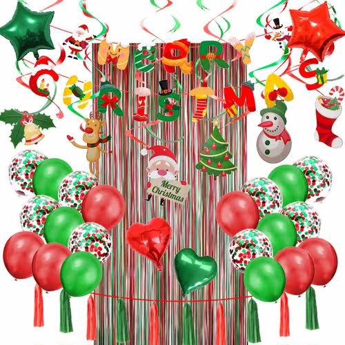 Christmas Balloon Set Party Decoration Christmas Party